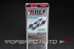 Масло моторное 10W40 4л, Dynamic SJ/CF ROLF 322459