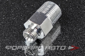 Фитинг NPT 1/2" - M14*1,5 мм, наружные резьбы, нержавеющая сталь <> FTMM-1/2-M1415ST