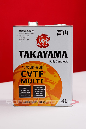 Масло для вариатора 4л, CVTF Multi (с) TAKAYAMA 605605