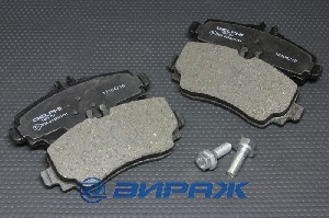 Колодки тормозные передние DELPHI LP1401