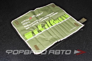 Съемник пистонов обшивки дверей 11 предметов (пластик)  набор ДЕЛО ТЕХНИКИ 825911