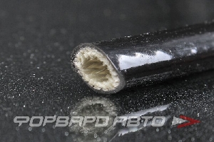 Термоизоляция шлангов и проводов с силиконовым покрытием 8 мм черная AUTOBAHN88 