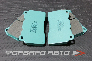 Колодки тормозные SUBARU Impreza STI GDB Forester Legacy / MMC Lancer EVO CT9A CP9A CT9W CZ4A серия Racing N+ 100-800C передние PROJECT MU F906 Racing N+