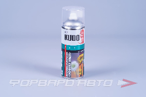 Покрытие декоративное аэрозольное для стекла "Эффект инея" KUDO KU-9031