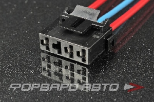 Разъем 3-х контактный замка зажигания (с проводами) CARGEN AX3684