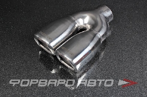 Насадка глушителя Вход = 58 мм Выход = 48 мм (один) Длина = 230 мм PROSPORT RS-01637