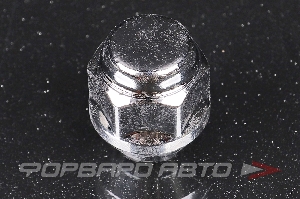 Гайка колеса 12*1,5*27 конус с выступом, закрытая, ключ на 21, хром MELCO 901145 Cr