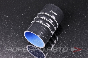 Патрубок силиконовый 89 мм, гофрированный, L=160 мм, 4 слоя армировки, чёрный FORA ASHU08-89