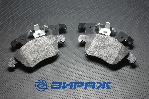 Колодки тормозные передние MINTEX MDB2860