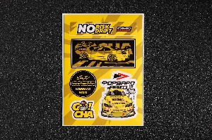 Стикерсет YELLOW №2 (NO risk - NO drift) ФОРВАРД АВТО 