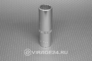 Головка торцевая глубокая 17мм. 1/2"DR (12-гран) JONNESWAY S04HD4717