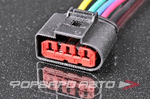 Разъем 5-ти контактный датчика ДМРВ (с проводами) CARGEN AX6515