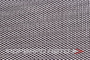 Сетка для бампера/радиатора 1200*300 мм, ромбик - 6*3,5 мм, черная DOLLEX DKS-133