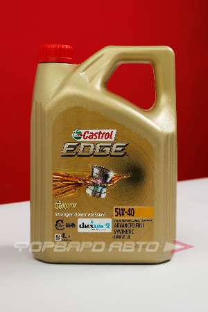 Масло моторное 5W40 4л, EDGE Titanum FST C3 SN/CF (с) CASTROL 157B1C