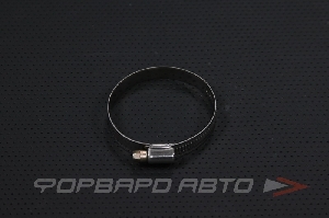 Хомут червячный 50-70мм, нержавеющ.сталь AUTOBAHN88 