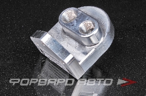 Проставка адаптер для выноса масляного фильтра 3/4-16 UNF, вход и выход 1/2" TAARKS 