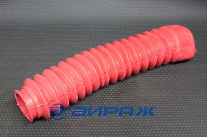 Пыльник амортизатора мотоцикл КРАСНЫЙ D=35/55 L=240 , Корея MELCO 