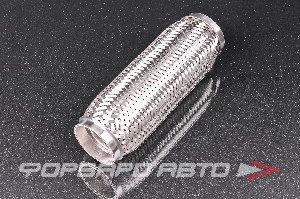 Гофра глушителя 55*220 (Innerbraid) трехслойная (AISI 304) TIXONA 55220