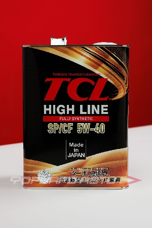 Масло моторное 5W40 4л, High Line, Fully Synth SP/CF TCL H0040540SP