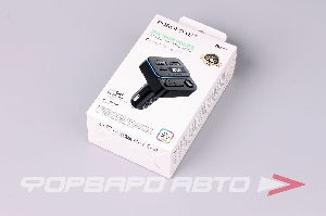 Модулятор FM трансмиттер с bluetooth, 35W (1A1C), цвет черный BOROFONE BC60