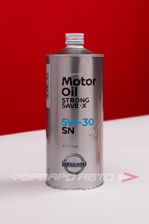 Масло моторное 5W30 1л, STRONG SAVE X SN/GF-5 NISSAN KLAN5-05301