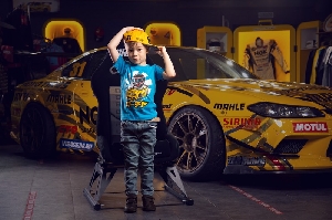 Футболка HERO KIDS, синяя, детская CIAY 