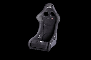 Сиденье спортивное - нерегулируемое "ковш", без салазок, CHAMP-R, черное, FIA8855-1999, совместимо с Hans OMP HA/766E/N