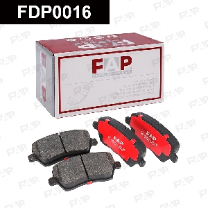 Колодки тормозные FAP FDP0016