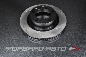 Диски тормозные передние Toyota TUNDRA SEQUOIA 5*150 354*32 мм, Slotted (с насечками) STOPTECH 