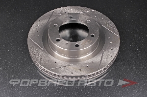 Диск тормозной передний левый TI-GUAR TG-BDP0016