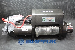 Лебёдка автомобильная 24V, 3630кг, 8мм, 30м DUKE DW-8000i