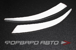 Купить Накладки фар (реснички) Kia Cerato, с 2012г-.   Накладки фар (реснички) Kia Cerato, с 2012г-.