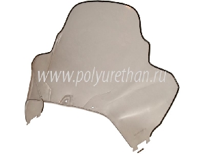 Стекло ветровое для снегохода STELS 600 VIKING, ЕРМАК (3мм, h=620мм) ПОЛИУРЕТАН 50-44-46213Pc