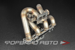 Коллектор выпускной Nissan Silvia SR20DET/VET,T4 Twin Scroll High-Mount - 2 x WG - *TiAL 38mm/MVS* HYPERTUNE 