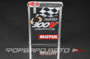 Масло моторное 15W50 2л, 300V COMPETITION 100% Synt.Ester MOTUL 110860