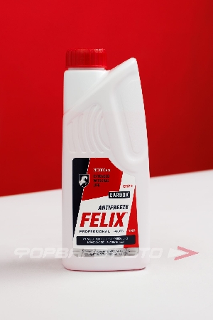Купить Антифриз G12+ Carbox красный, 1кг FELIX 430206032 Антифриз G12+ Carbox красный, 1кг FELIX 430206032