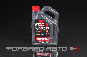 Масло моторное 10W40 4л, Synergie+ 6100 A3/B4 SN/CF MOTUL 109463