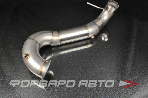 Даунпайп (Downpipe) 89мм для MERCEDES CLA45AMG с 4-х цилиндровым турбодвигателем M133 E20  