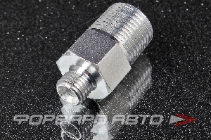 Фитинг NPT 1/2" - M12*1,5 мм, наружные резьбы, нержавеющая сталь <> FTMM-1/2-M1215ST