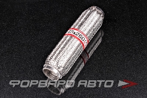 Гофра глушителя 45*260 (Interlock) трехслойная EuroEx 45x260il