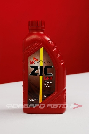 Масло трансмиссионное 75W90 1л, G-FT GL-4/5 ZIC 132629