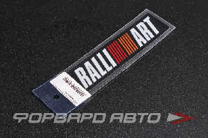 Наклейка "RALLY ART" MELCO F00385B