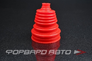 Пыльник привода силиконовый универсальный (20/90*125) красный AUTOBAHN88 