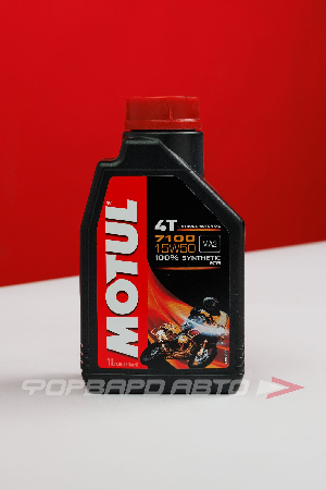 Масло моторное 15W50 1л, 4T 7100 SP MA2 (с) MOTUL 104298