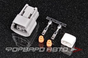 Разъем 2 way Nissan ECT, CLT, Oil level, & Temperature Sensors (Nissan # E02FGY-RS) RS E Type Sealed Series - Sumitomo YAZAKI 6189-1094