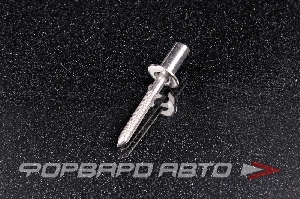 Заклепка вытяжная 6,4*12 ИСО 16585  нерж. сталь/сталь стандартный бортик ГЛУХАЯ  