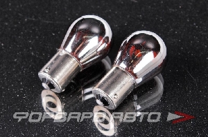 Лампочка поворотника 12V 21W зеркальная, желт. свет PROSPORT RS-00885