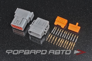 Купить Разъем 12-ти контактный Gold Solid SB DEUTSCH  Разъем 12-ти контактный Gold Solid SB DEUTSCH