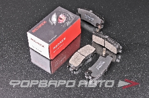 Колодки тормозные дисковые REDREX RBP0177