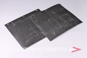 Брызговики для автомобилей газель 36х41 см, черные, 2шт. SPARCO STYLE 0028